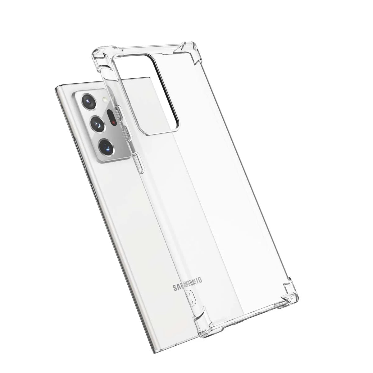 Galaxy A11 A12 A32 A42 S20 FE 5G S9 S21 S21+ S21 FE 5G Note 9 20 Ultra Case, Samsung Galaxy Clear Phone Cases,  Crystal Transparent Clear Flexible Shock Absorption Bumper Soft TPU Cover